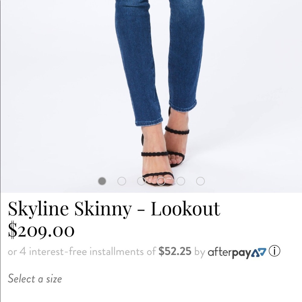 Paige Skyline Skinny Jeans - Picture 7 of 7